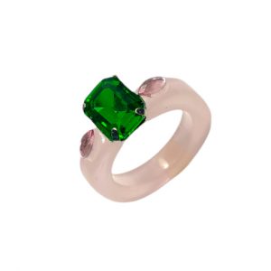 anillo queen rosa de la marca elas collection