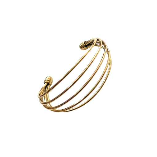 pulsera dorada herning de la marca elas collection