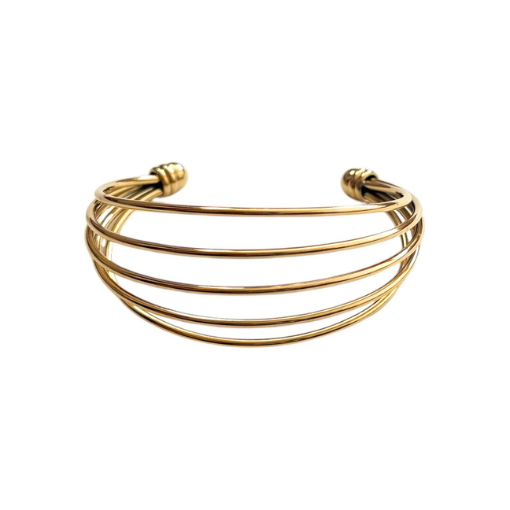 pulsera herning dorada de la marca elas collection