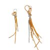 pendientes twist naranja de la marca elas collection