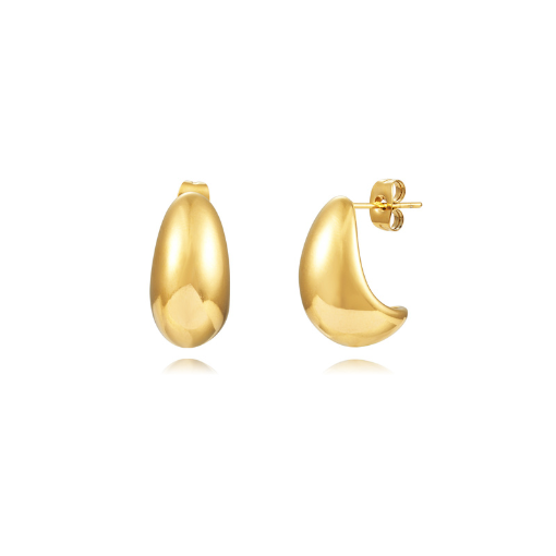 pendientes acero curve de la marca elas collection