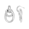 pendientes acero vintage plateado de la marca elas collection
