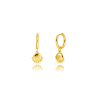 pendientes luna dorado de la marca elas collection