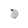anillo noa plateado de la marca elas collection