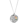 collar amelia plateado de la marca elas collection