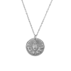 collar sophia plateado de la marca elas collection